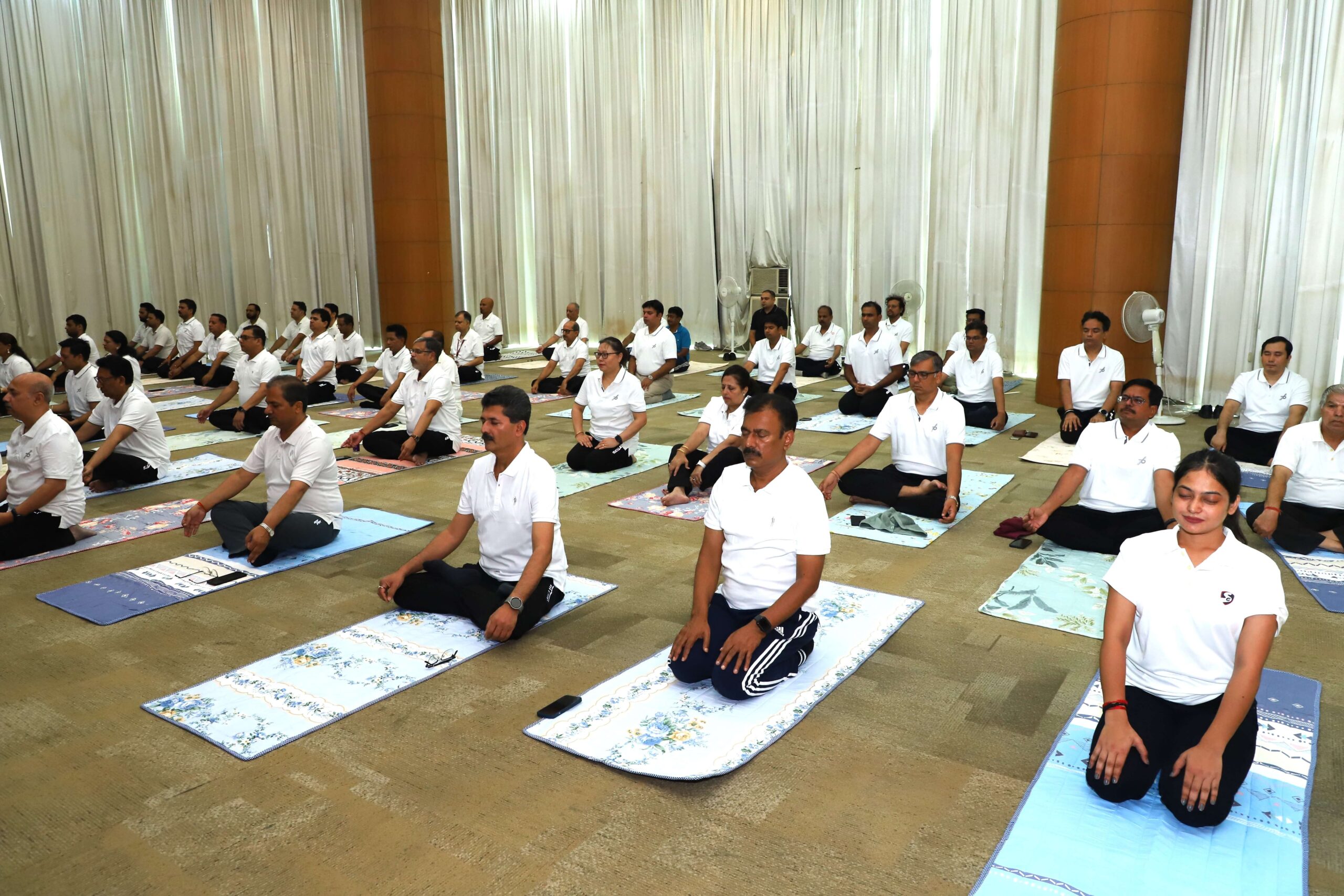 Corporate yoga classes