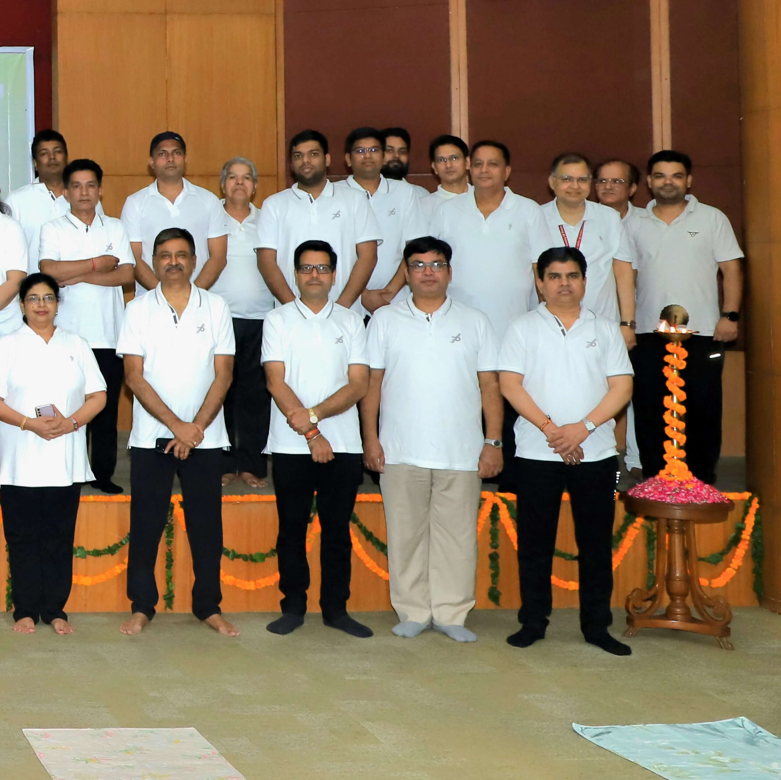 Corporate yoga training course