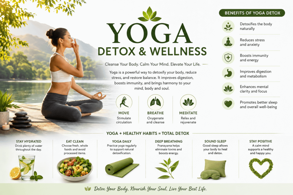 Yoga detox and welness