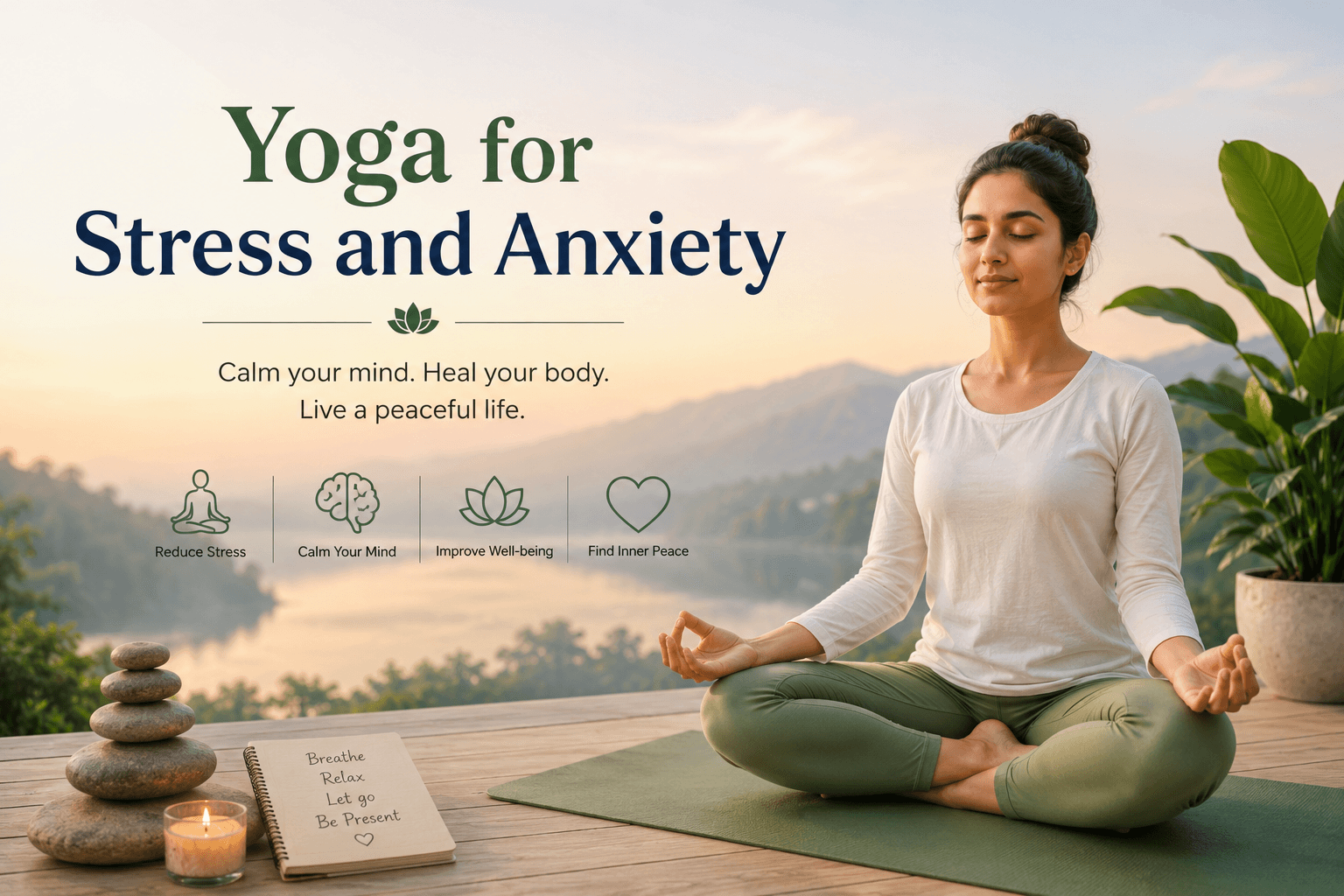 Yoga for Stress & Anxiety: Best Yoga Practices