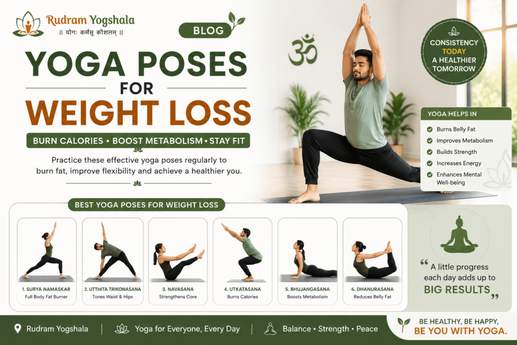 Yoga poses for weight loss